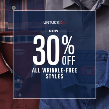 Wrinkle Free Event from UNTUCKit