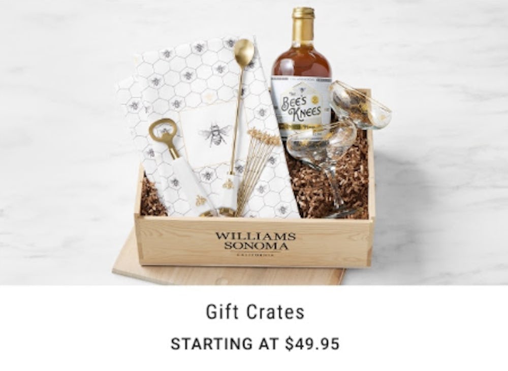 Starting at $49.95 Gift Crates