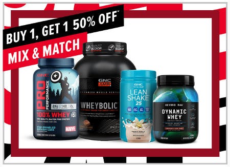 Pick Up Huge Savings on Protein from GNC