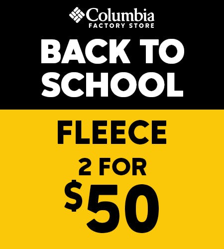 Shop Back to School Deals on Fleece!
