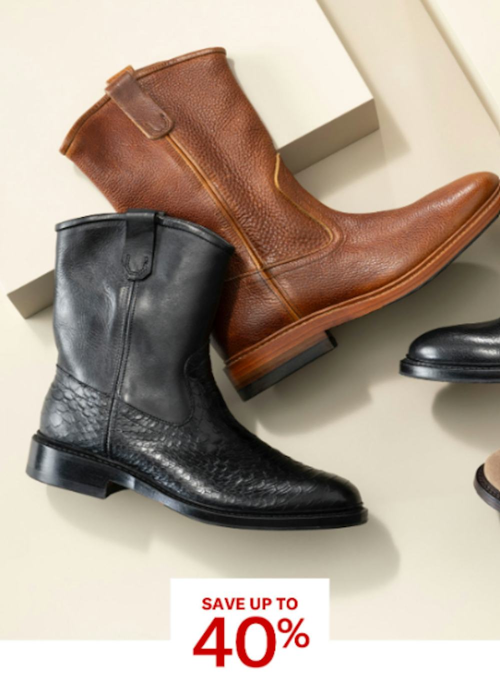 Save Up to 40% Boots