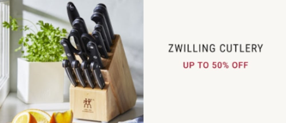 Up to 50% Off Zwilling Cutlery