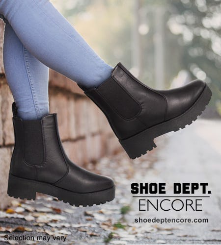 Call for Fall from Shoe Dept. Encore                       