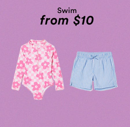 Swim from $10 from Cotton On Kids