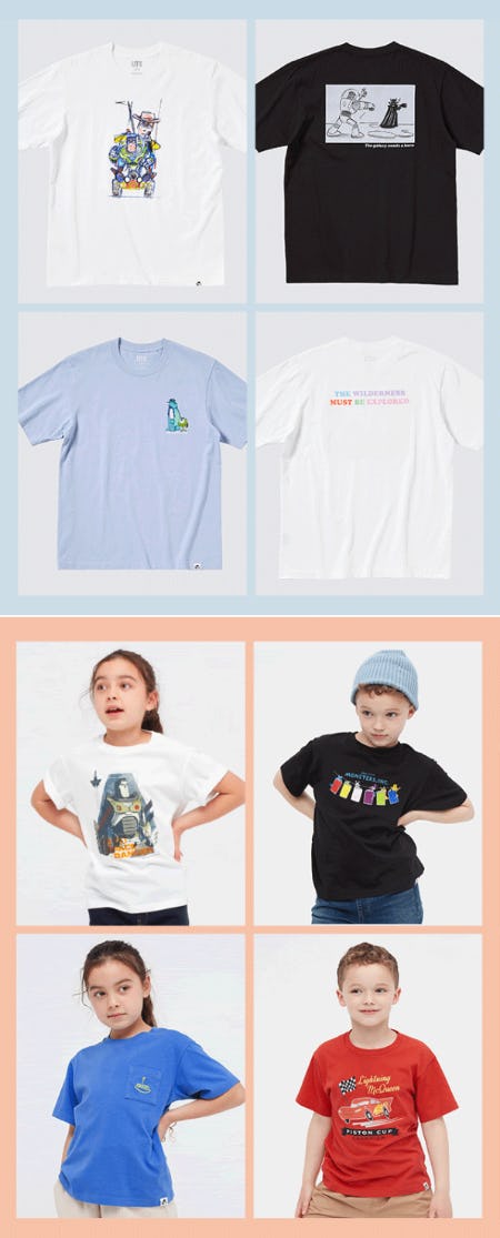 NEW Pixar Graphic Tees Have Just Arrived from Uniqlo