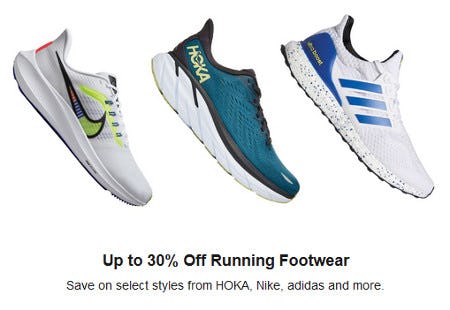 Up to 30% Off Running Footwear from Dick's Sporting Goods