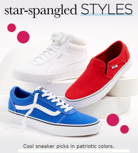 Star-Spangled Styles from Rack Room Shoes