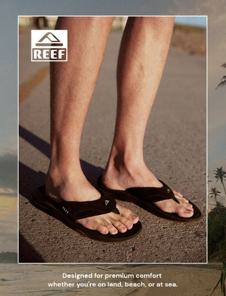 New REEF and Rainbow Sandals from Tillys