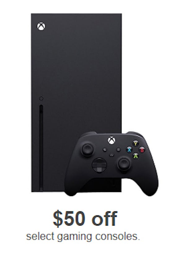 $50 Off Select Gaming Consoles