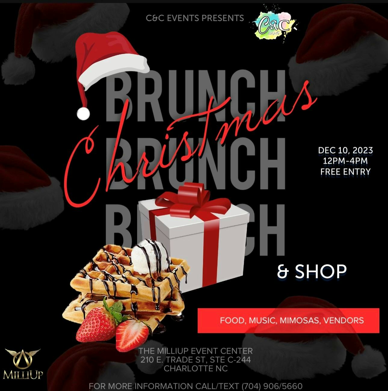 Christmas Brunch at The Milliup Event Center