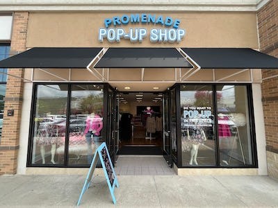 PopUp Shop Store Front