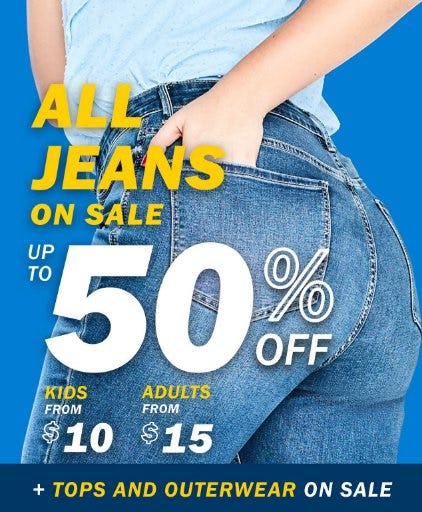 All Jeans on Sale up to 50% Off from Old Navy