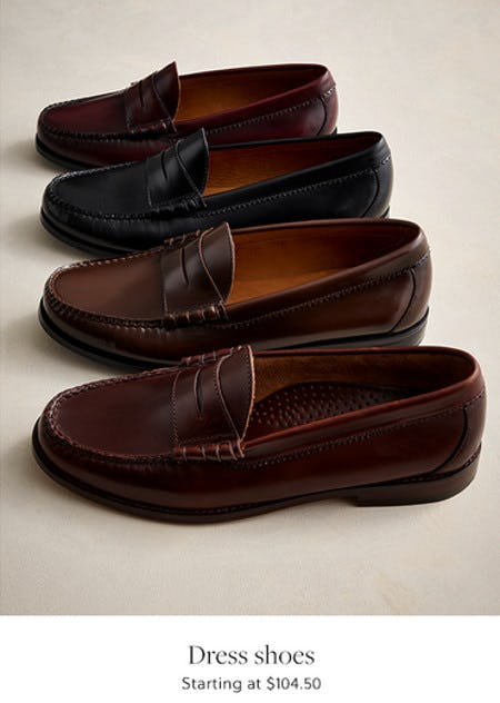 Dress Shoes Starting at $104.50