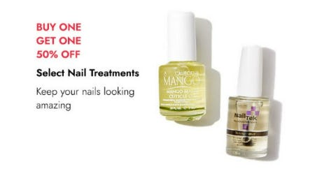 Buy One, Get One 50% Off Select Nail Treatments from Sally Beauty Supply