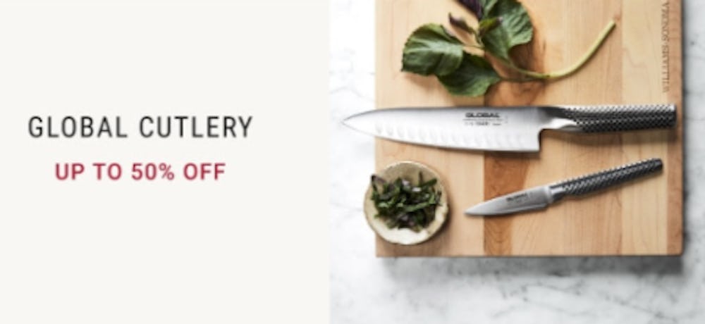 Up to 50% Off Global Cutlery