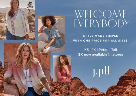 Welcome Everybody from J.Jill