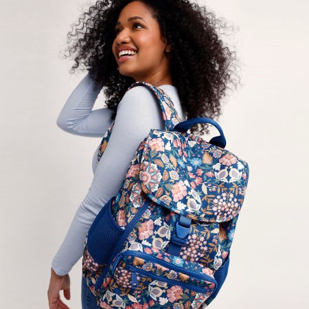 Get our popular Daytripper Backpack For $79 (Reg. $115) from Vera Bradley