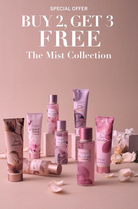The Mist Collection Buy 2, Get 3 Free from Victoria's Secret