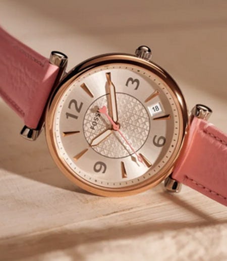 Your Newest Plus One from Fossil                                  