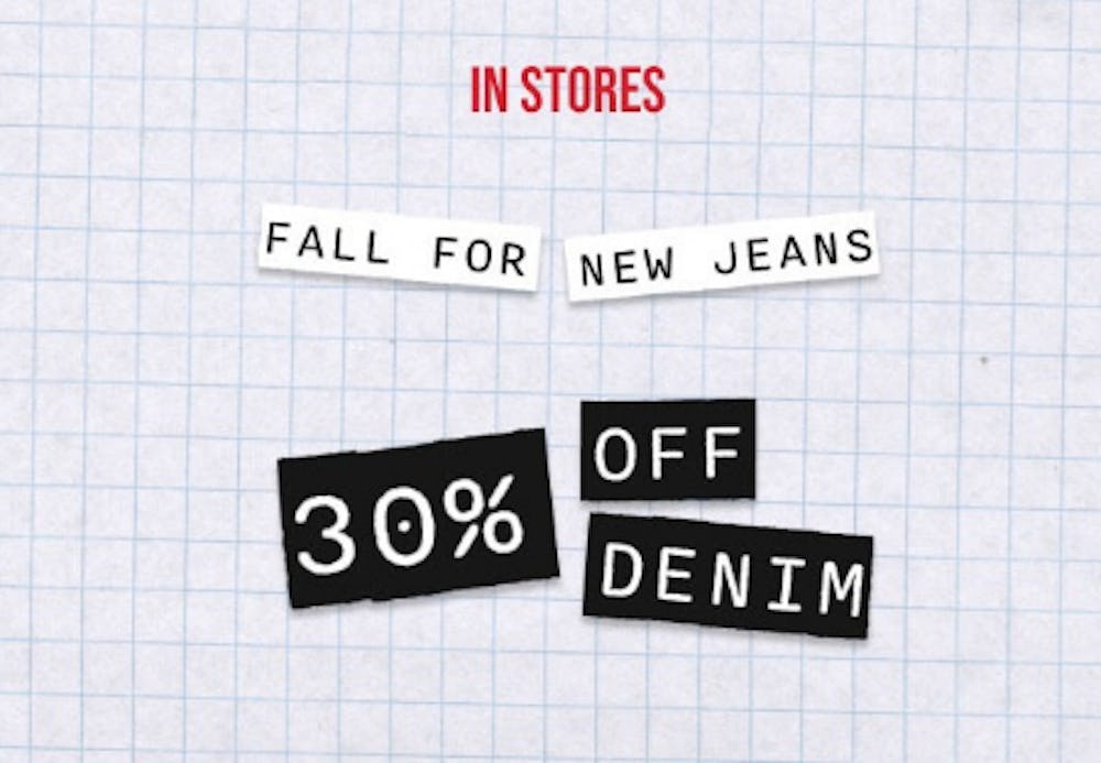 30% Off Denim