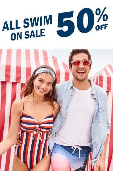 All Swim on Sale 50% Off from Old Navy