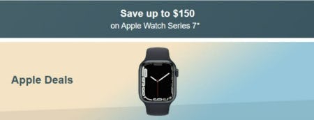 Save Up to $150 on Apple Watch Series 7