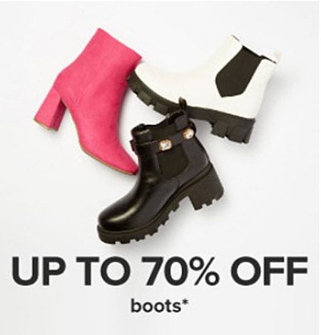 Up to 70% Off Boots from Belk                                    