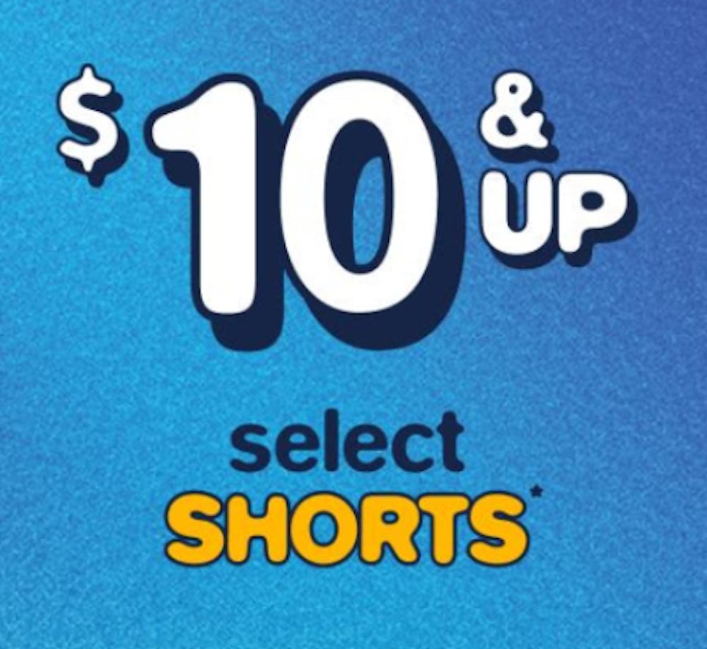 $10 & Up Select Shorts