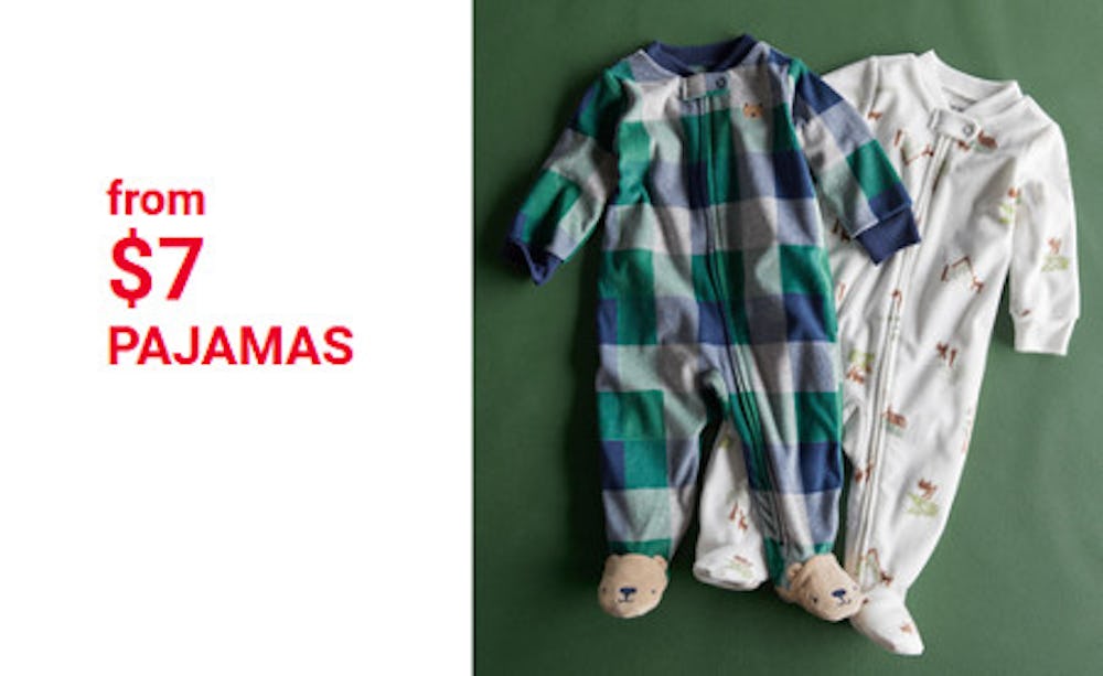 Pajamas From $7