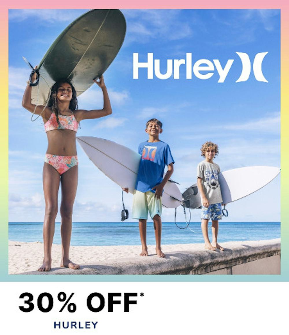 30% off Hurley