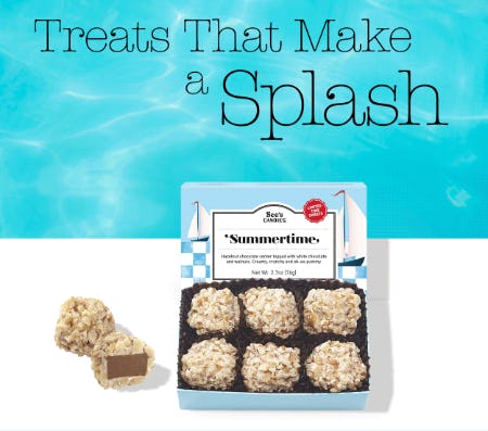 Treats that Make a Splash from See's Candies