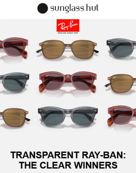 An Iconic Look in Clear Colors from Sunglass Hut