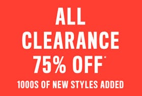 All Clearance 75% Off