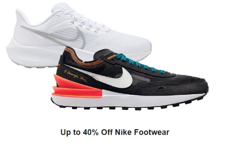 Up to 40% Off Nike Footwear