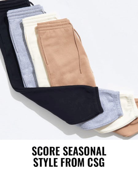 Score Seasonal Style From CSG