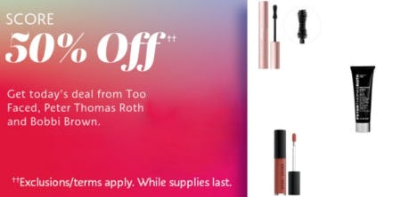 Score 50% Off Select Products