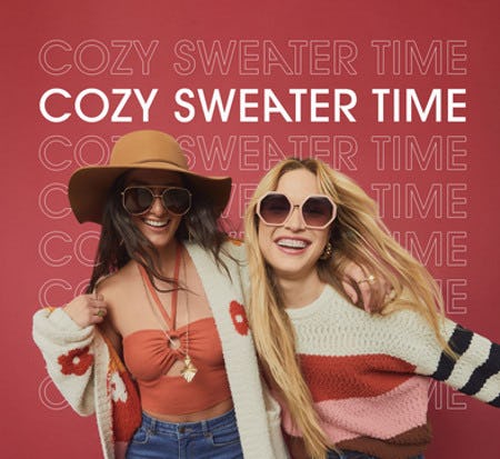 Cozy Up: Our New Sweaters Arrived from francesca's