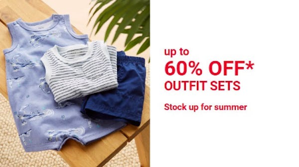 Up to 60% Off Outfit Sets