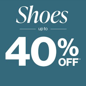 Shoes Up to 40% Off