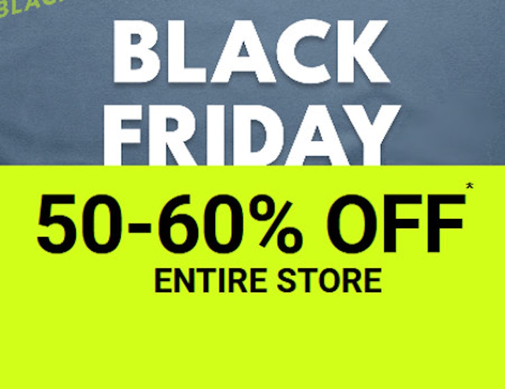 50-60% off Entire Store