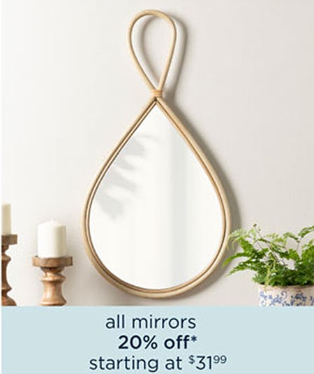 All Mirrors 20% Off