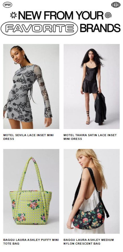 New From Your Favorite Brands from Urban Outfitters