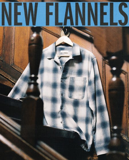 New Flannels from Urban Outfitters