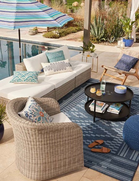 New Outdoor Living Inspired by Sorrento from Cost Plus World Market