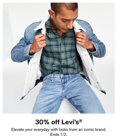 30% Off Levi's from macy's