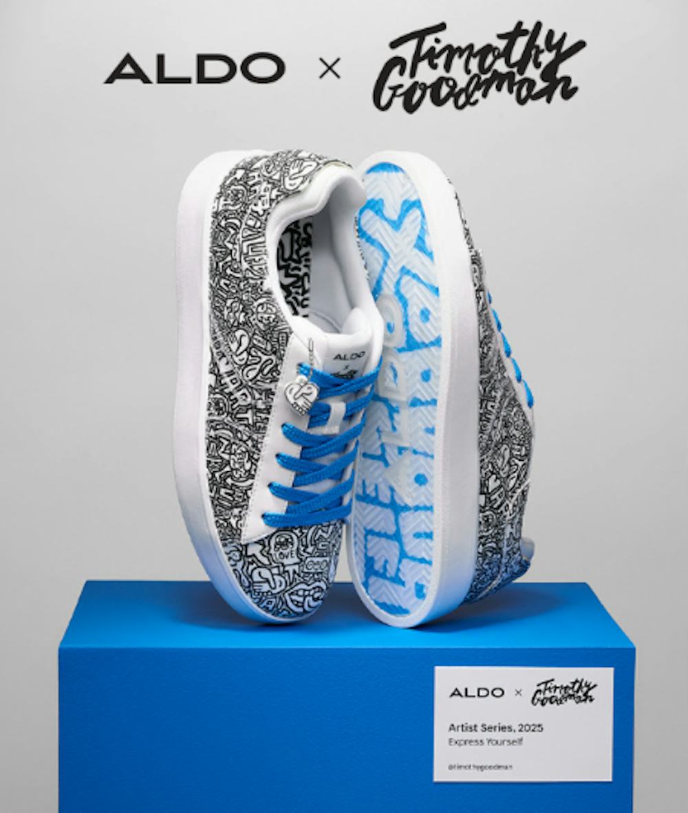 The ALDO Artist Series Featuring Timothy Goodman