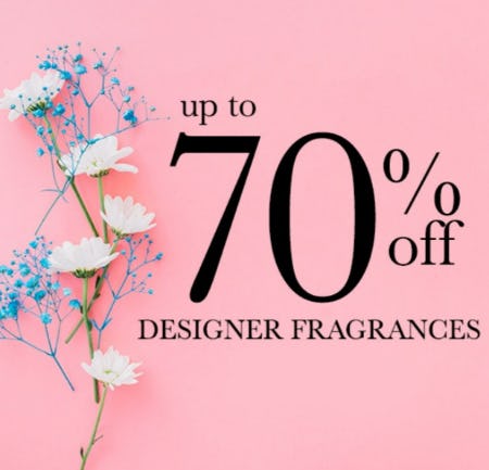 Up to 70% Off Designer Fragrances