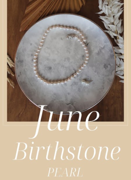 June Birthstone Pearl