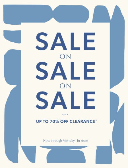 Up to 70% Off Clearance
