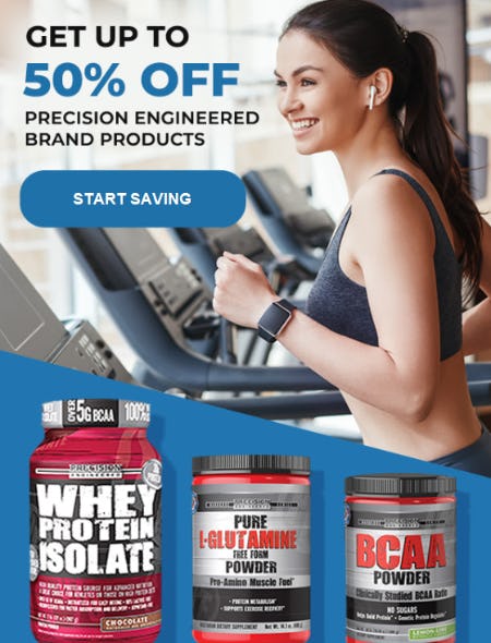 Up to 50% Off Precision Engineered Brand Products from Vitamin World
